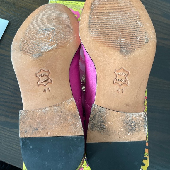 Mens Versace H&M pink shoes size 41 or US size 8 in excellent used condition. - Picture 8 of 11